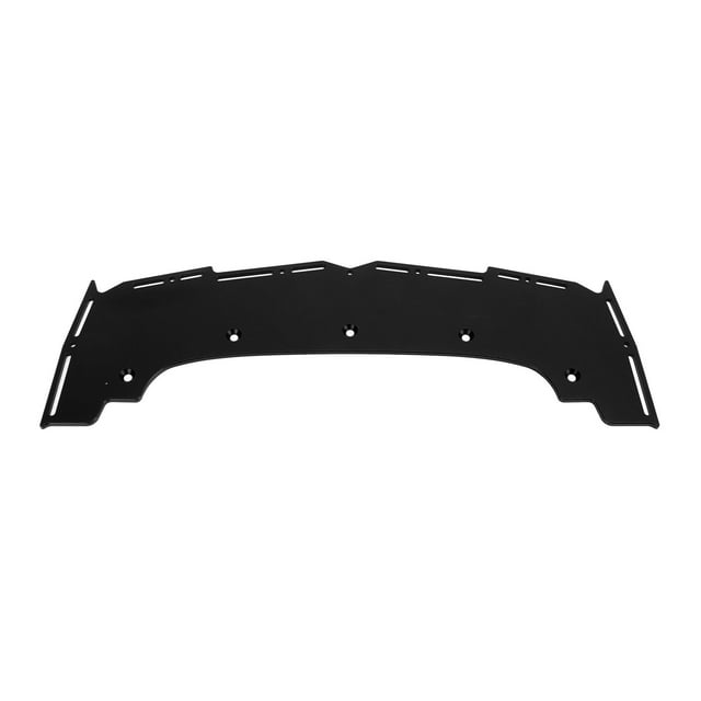 RC Bottom Plate Bumper, Exquisite Color 11.9in Wide RC Front Chassis Bumper Accurate Size For Replacement Black,Red