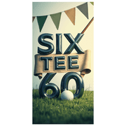 LUUFILx Green Black Triangular Pennant Banner Golf Themed Decorations for Golf Tournaments Golf Parties Golfing Events Golf Club Gatherings Golf Themed Celebrations