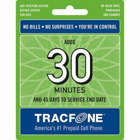 TracFone 30 Unit Wireless Airtime Card