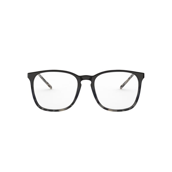 Ray-Ban RB5387 Optics Glasses, Prescription Eyeglasses with Case, Demo Lens/Blue Gradient Havana Beige, Size 54