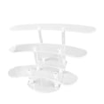 thumbnail image 4 of Wisewang Elegant Semicircle Dessert Appetizer Display Riser Rack Made Of High Grade Acrylic Parties Acrylic Display Riser Perfume, 4 of 6