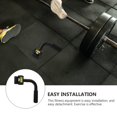 thumbnail image 3 of 1Pc Sturdy Dead Lift Barbell Bar Practical Sports Back Pulling Equipment (Black), 3 of 9