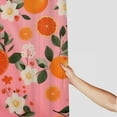 thumbnail image 3 of PRATYUS Peach Shower Curtains for Bathroom Decor - Pink Bathroom Shower Curtain Fabric Orange Bathroom Decor Curtains with Hooks - Colorful Shower Curtain Waterproof Curtains Floral 36x72, 3 of 7
