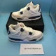 thumbnail image 3 of Ni - ke Jordan 4 Retro SB 2025 Navy m8, 3 of 5