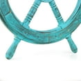 thumbnail image 4 of Nagina International Nautical Wooden Antique Vintage Captain's Ship Wheel - Pirate Home Decor Gifts - Nursery Wall Hangings (48 Inches, Antique Ocean Blue), 4 of 4