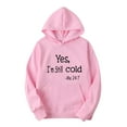thumbnail image 1 of Sudadera con capucha para hombre, informal, con estampado, de manga larga, tipo blusa, 1 of 6