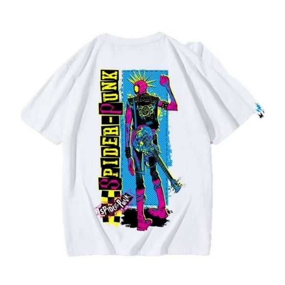 Camiseta de algodón con diseño personalizado de Marvel Spider-Man.