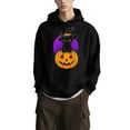 thumbnail image 4 of Drses‌‌ ‌‌‌Unisex Halloween Hoodie - Soft Fleece Pullover with Plush Pockets & Graphic Print, 4 of 5