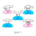thumbnail image 1 of Suministros desechables para fiestas temáticas de Sanrio Cinnamoroll, vasos de papel, platos, broches, pegatinas para niños, cumpleaños, bautismo, decoración, panal de abeja, 5 unidades, 1 of 6