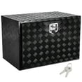 thumbnail image 3 of VEVOR Underbody Truck Box, 48" x 17" x 18" Pickup Storage Box, Heavy Duty Aluminum Diamond Plate Tool Box with Lock and Keys, Waterproof Trailer Storage Box with T-Handle Latch for Truck, Van,Trailer, 3 of 9