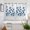 Blue Ivory, variant on Navy Blue Floral Kitchen Curtains Window Panels, Spring Flowers Butterflies Wooden Insulated Window Treatment Curtain, Grommet Curtains for Bedroom/Living Room/Bathroom, 2 Piece 52"Wx45"L