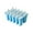Blue, variant on Wovilon Popsicle Molds 10 Pieces, Silicone Ice Molds Tray Popsicle Models Reusable Easy Release Ice Maker (10 Cavities-Blue)