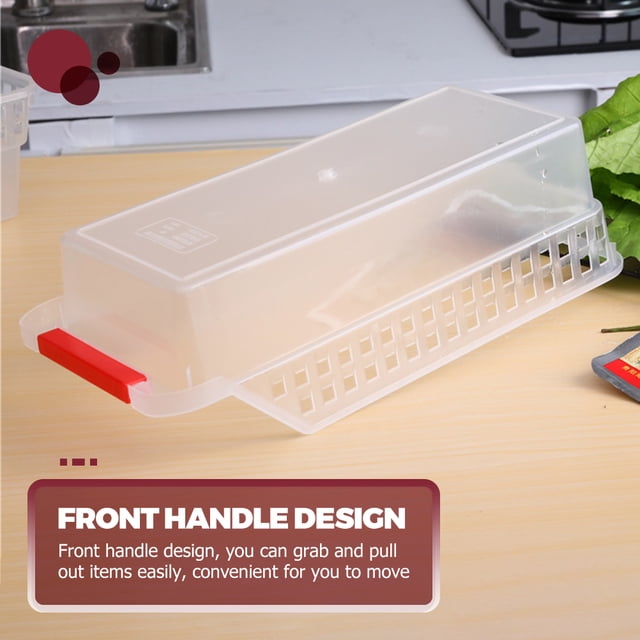 IDEANATEGRATE 8Ud Cajas Organizadoras Para Y Congelador Compacto Para De Espacio