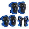 thumbnail image 1 of Rodilleras para niños, para niños, protectores, set de rodilleras, coderas 6 en 1, muñequeras, set de equipo de protección, 1 of 5