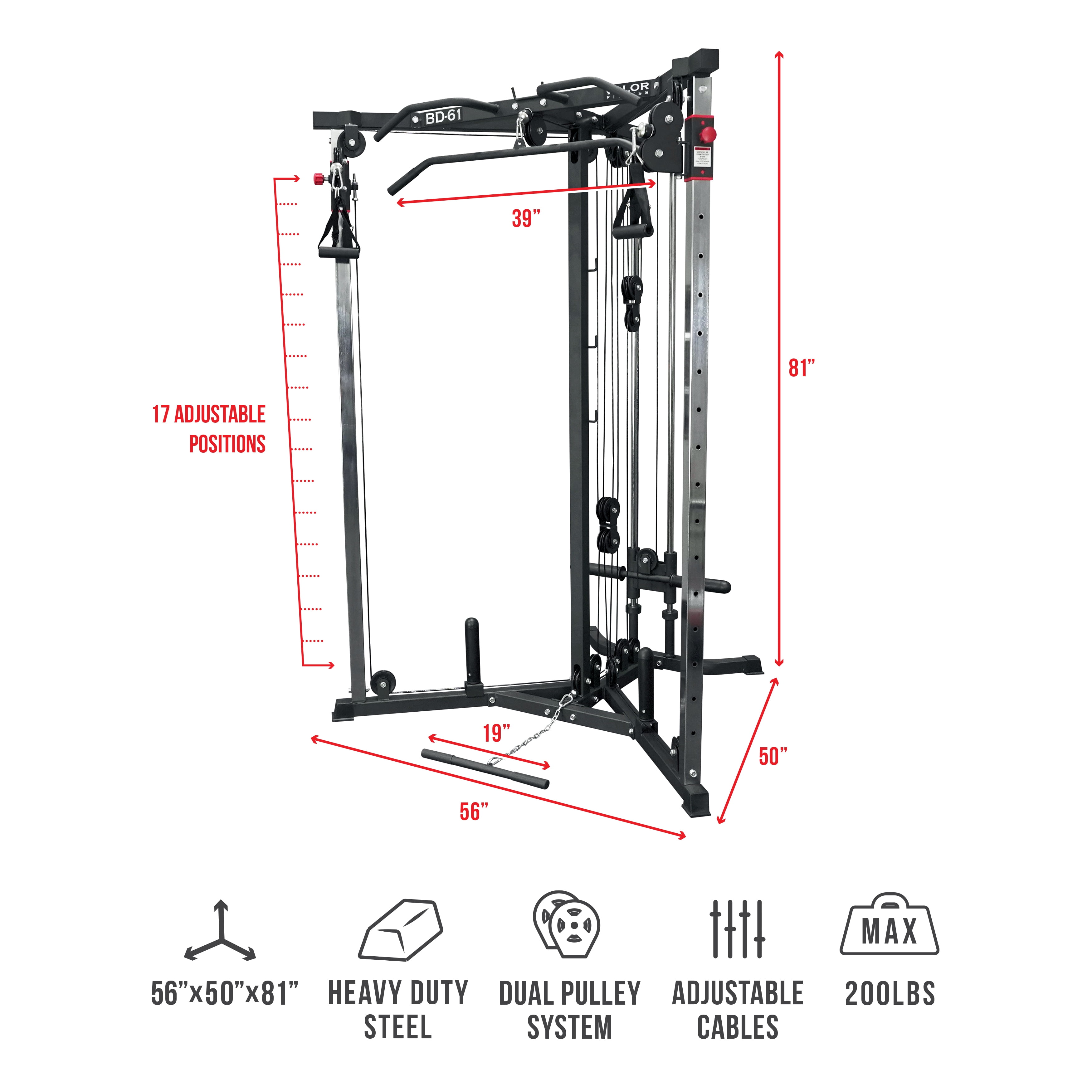 Valor cable machine deals