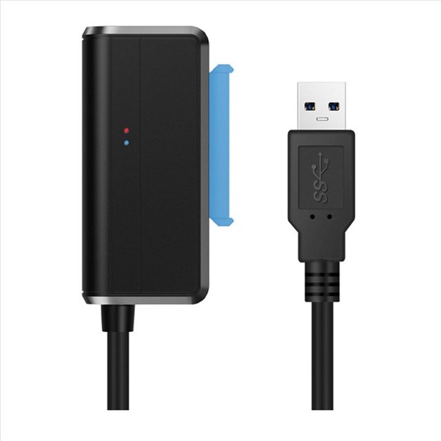 Sata to USB 3.0 Adapter Cable USB 3.0 Hard Drive Converter Cable Support 2.5/3.5 Inch External SSD HDD Adapter