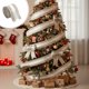 thumbnail image 5 of Arcos de Navidad para el Envoltorio de Regalos Cinta de Satén de Seda de Champaña 200x6.3cm, Cinta de Navidad para la Decoración Del Árbol de la Caja de Regalos Rosa Blanca Plata Copo de Nieve Plaid, 5 of 6