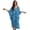 Blue and Black - Sea Turtle Flower, variant on DISNIMO Kaftan Dress for Women Highland Cow Sunflower Print Plus Size V-Neck Beach Cover Up Batwing Sleeve Caftan Long Cover Ups for Bathing Suit Casual Loose Swimsuit Cover up