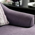 thumbnail image 5 of Furniture of America Allyson Transitional Chenille Sofa in Purple, 5 of 6