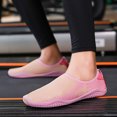 thumbnail image 4 of 1 par de zapatos acuáticos, transpirables, sin cordones, zapatos de playa para adultos, unisex (rosa 38) Ehuebsd Para Estrenar, 4 of 6
