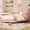 Pink, variant on Ourlova Twin Size Platform Bed Frame Metal Frame Twin Bed Fame with Strong Wooden Slats Sherpa Fabric Upholstered Bed Frame with Headboard No Box Spring Needed No Noise Free Beige