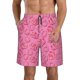 thumbnail image 1 of Balery Cute Cowgirl Traje de Baño Estilo Hawaiano para Hombre, Shorts de Secado Rápido con Bolsillos-3X-Large, 1 of 6