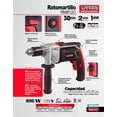 thumbnail image 2 of Rotomartillo 1/2 850W 120V Uso Pesado RM812C Urrea, 2 of 3