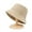 Khaki, variant on New Fashion Summer Reversible Bucket Hat Women Cotton Sun Protection Fisherman Cap Panama Hat Bob Gorro Pescador Hat Present