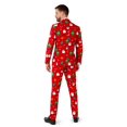 thumbnail image 4 of Men's Opposuits Christmas Festivity Red Suit, 4 of 7