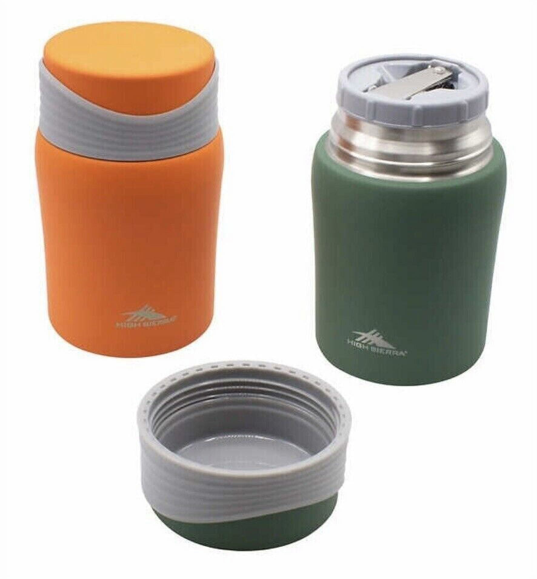 High Sierra 2-Pack Vacuum Insulated Stainless Steel Food Jars, 24 oz.  (Assorted Colors) - Sam's Club