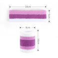 thumbnail image 3 of LJNYFDC Sweatbands Set Sweatbands Set Soft Elastic Wicking Wristbands Breathable Quick Drying Vibrant Color Headband Athletic Bands Set, 3 of 7