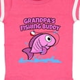 thumbnail image 4 of Inktastic Grandpa's Fishing Buddy (pink) Girls Baby Bodysuit, 4 of 5