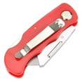thumbnail image 3 of Wideskall Red Folding Pocket Lockback Utility Knife with 5 Extra Blades, 3 of 4