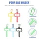 thumbnail image 2 of 5pcs mascota bolsa de basura arreglando abrazaderas de caca para perros soportes de bolsas de mascotas clips, 2 of 5