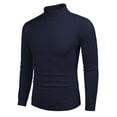 thumbnail image 3 of COOFANDY Mens Slim Fit Mock Turtleneck Thermal Pullover Sweater - Casual Basic Knitted Style, 3 of 8