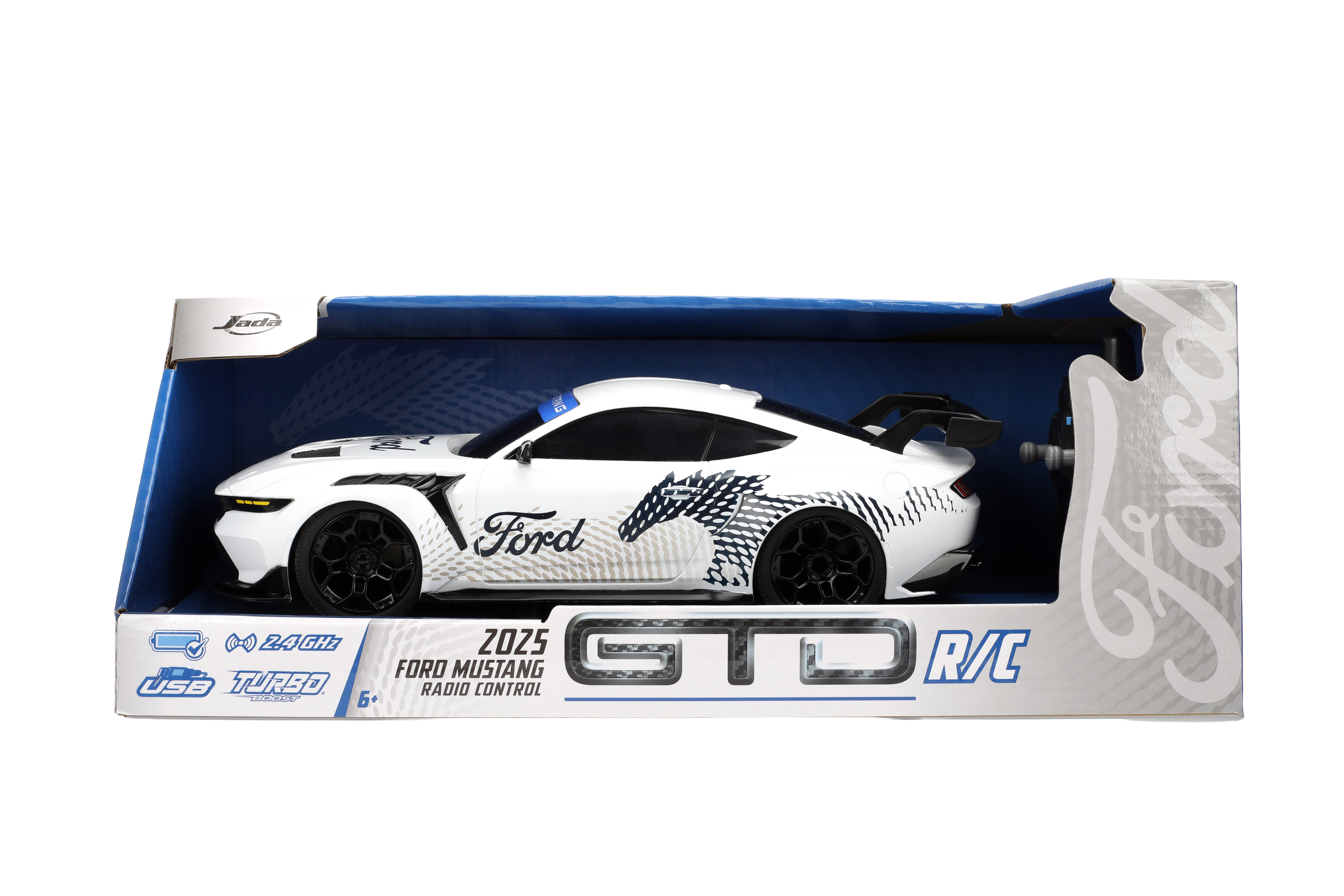 Jada Toys 2025 Ford Mustang GTD 1:16 RC Car photo 8