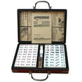 thumbnail image 2 of Case Chinese Numbered Mahjong Set 144 Tiles Mah-Jong Set Portable Chinese Toy with Box, 2 of 6
