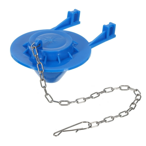 Toilet Stopper Flapper, 1pcs Fit 2" Flush Valve Toilet Leaking Flapper (Blue, 4.21"x2.95")