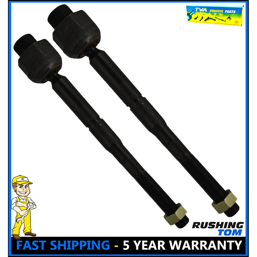 2 Front Inner Tie Rod Link for Dodge RAM Dakota 05 2011 Rack End