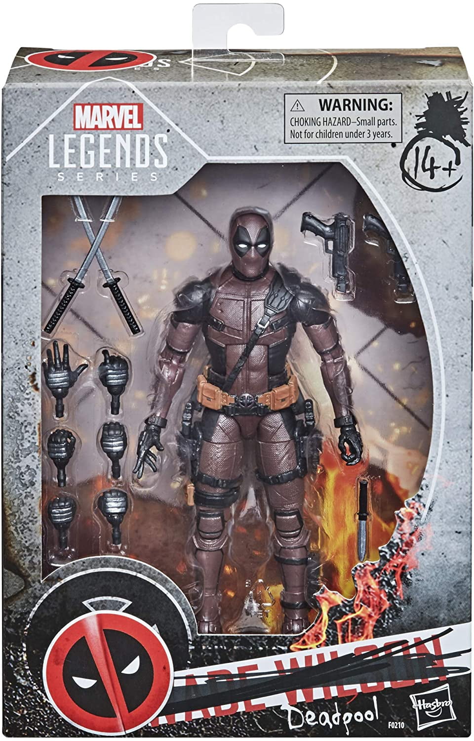 Marvel Legends Series 6-inch Premium Deadpool Action Figure from
