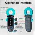 thumbnail image 2 of Sinyiin Professional LCD Clamp Meter For Precise Leakage Current Measurement And Multiple Parameters Testing USB Data Transfer, 2 of 15