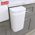 thumbnail image 2 of Glad Roomate Under Counter Kitchen Bin 12L / 3.1G White, 2 of 7