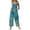 Royal Blue, variant on Summer Floral Print Boho Overalls for Women 2026 Plus Size Wide Leg Jumpsuit Pants Rompers with Pockets L
