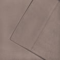 thumbnail image 4 of BNM Flannel Cotton Solid Sheet Set, Split Top King, Grey, 4 of 6