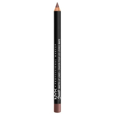 NYX Professional Makeup Suede Matte Lip Liner, velvet smooth matte finish, vegan formula Los Angeles