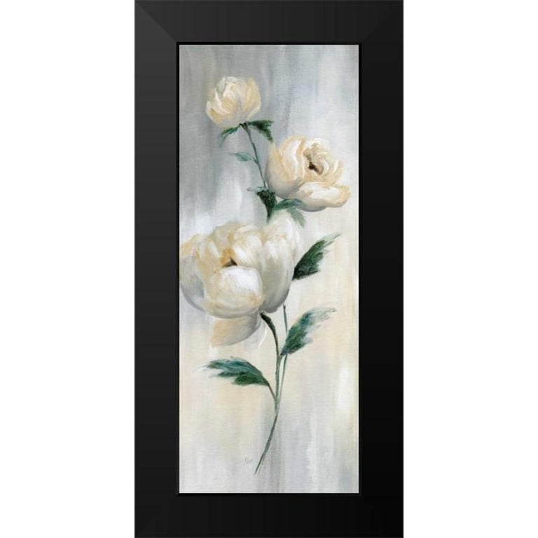 Nan 10x18 Black Modern Framed Museum Art Print Titled - Carolina