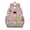 Colorful, variant on Llama Face Waterproof School Backpack - Kawaii Ergonomic Travel Daypack with Chest Strap, Breathable Padded for Teens & Students