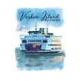 thumbnail image 4 of Vashon Island, Washington, Ferry, Watercolor (1000 Piece Puzzle, Size 19x27, Challenging Jigsaw Puzzle for Adults and Family, Made in USA), 4 of 4