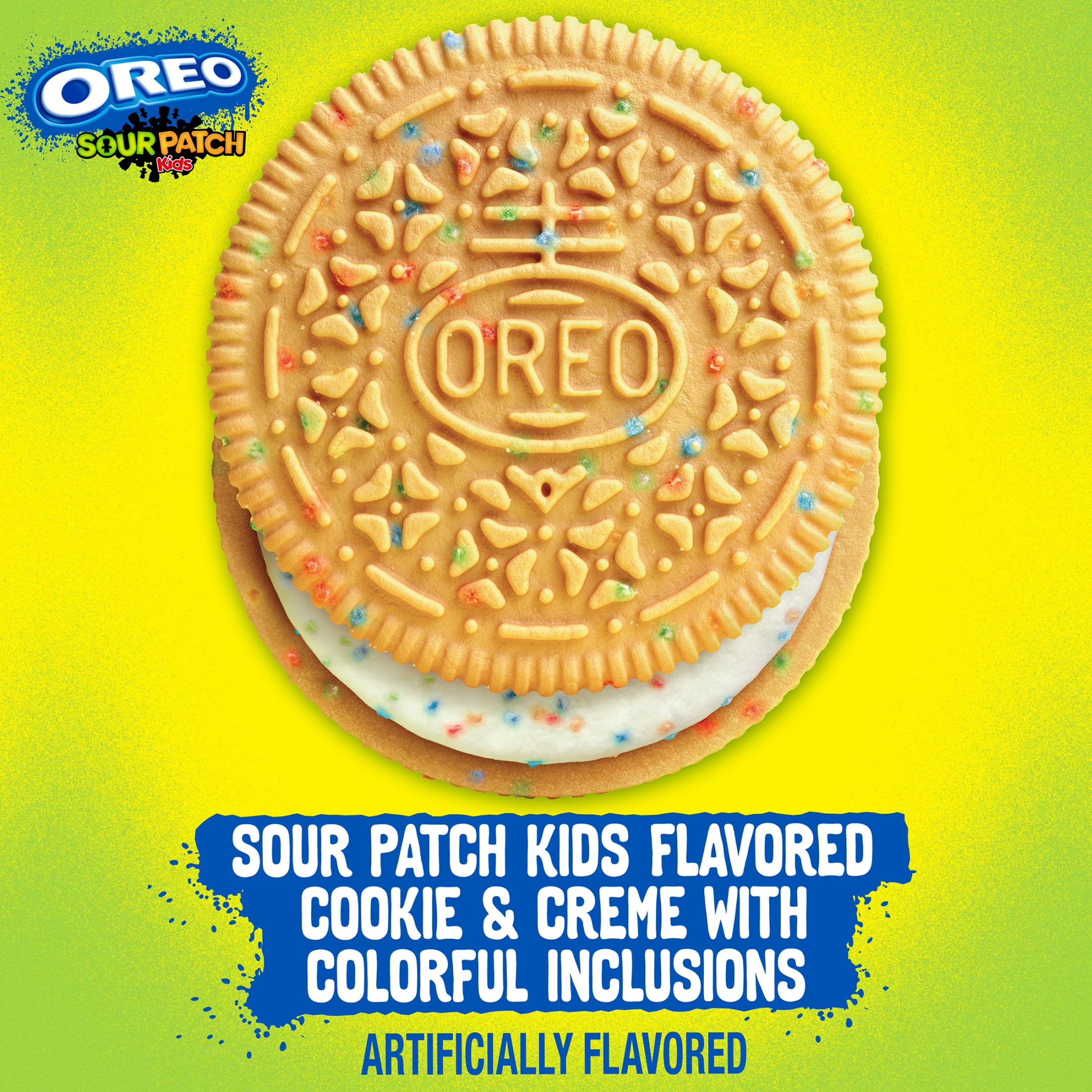 OREO SOUR PATCH KIDS Sandwich Cookies, Limited Edition, 10.68 oz