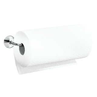 kiskick Towel Rack Suction Cup Paper Towel Holder Hook Type Rotatable Paper  Towel Holder Wall Mount for Kitchen Paper Roll Towel Holder Black